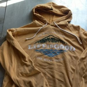 LIFE IS GOOD HOODY